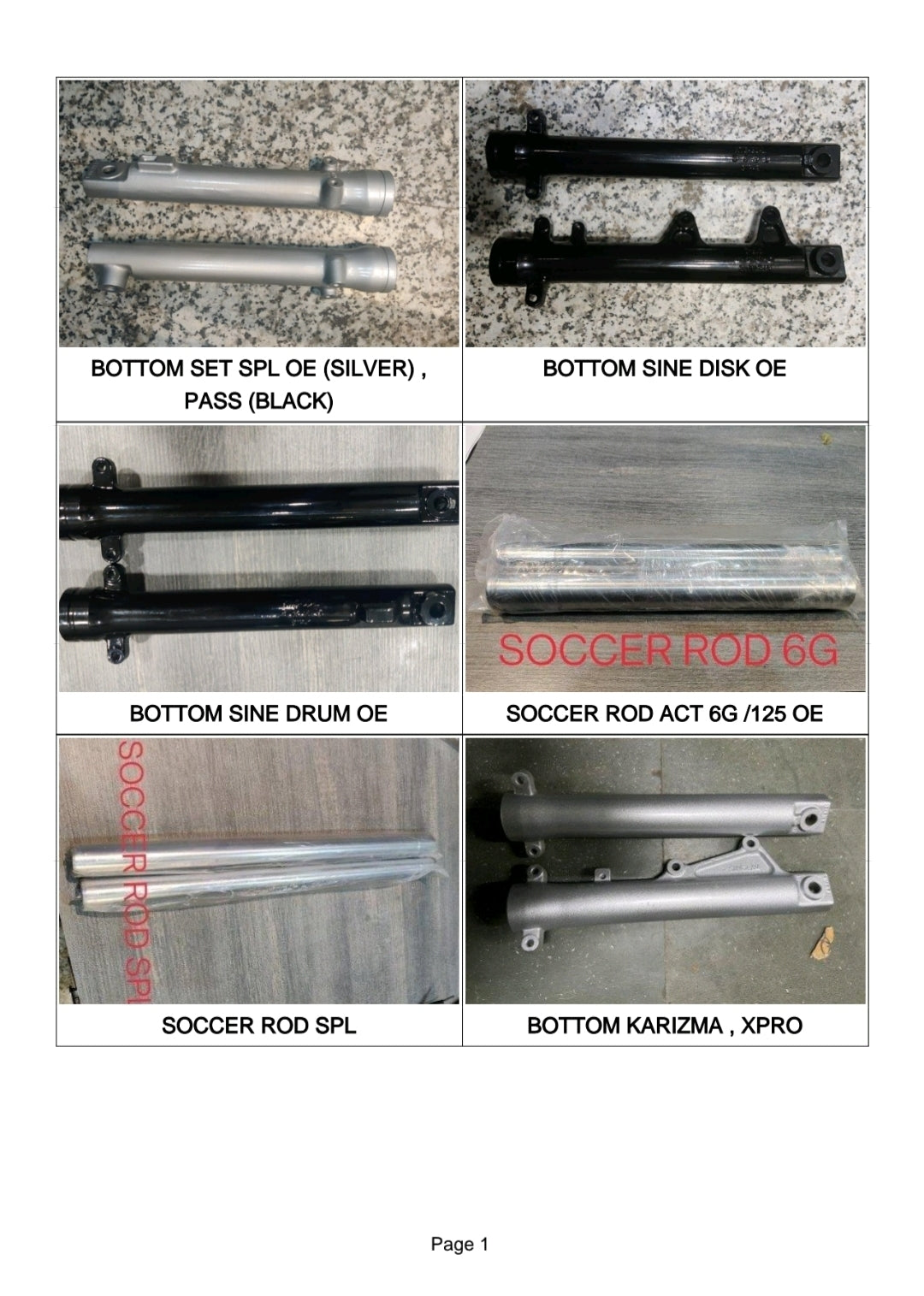 BOTTOM / SHOCKER LEG