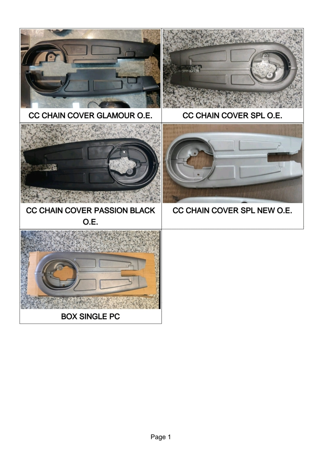 CHAIN COVER
