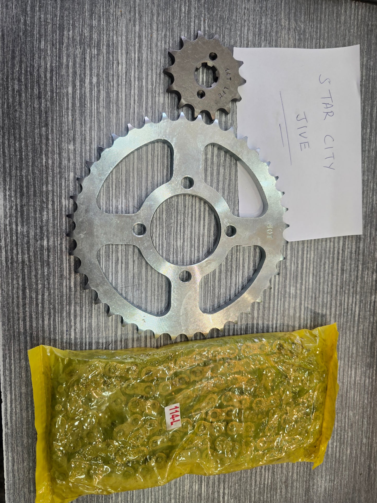 P2A CHAIN KIT STAR CITY JIVE