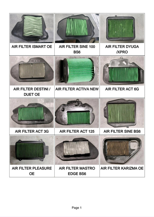 AIR FILTER 1