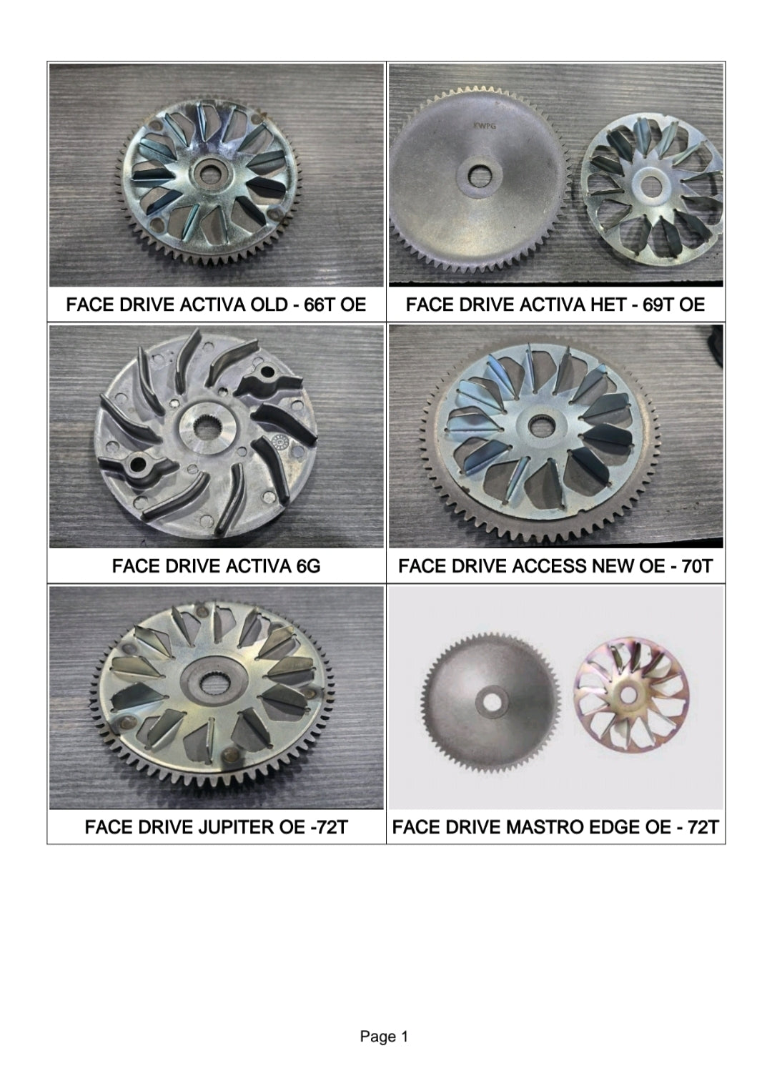 FACE DRIVE 1