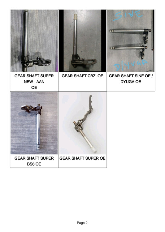 GEAR SHAFT 2
