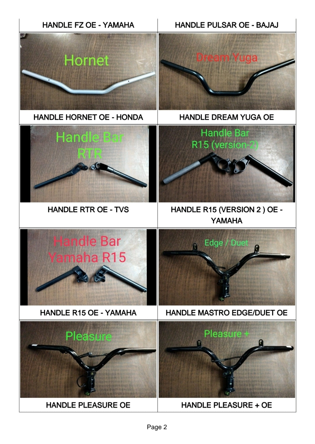 HANDLE BAR 2