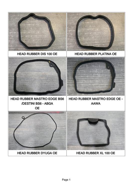 HEAD RUBBER 1