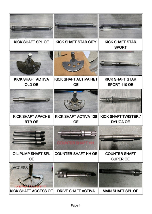 KICK SHAFT