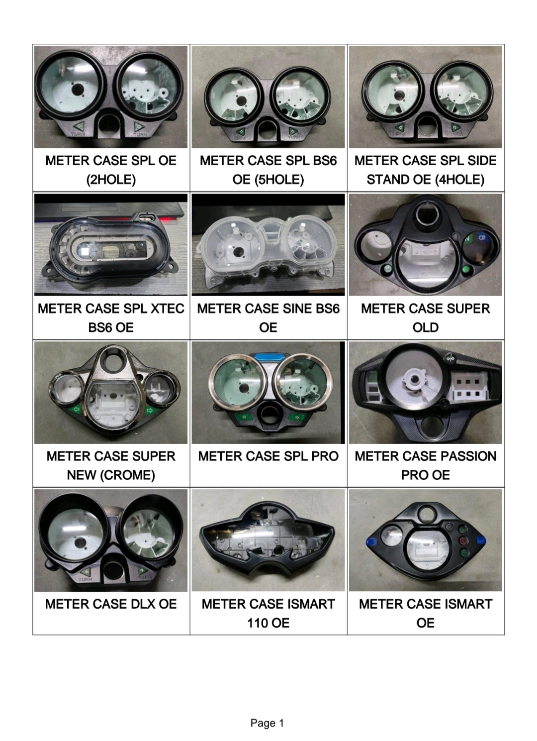 METER CASE