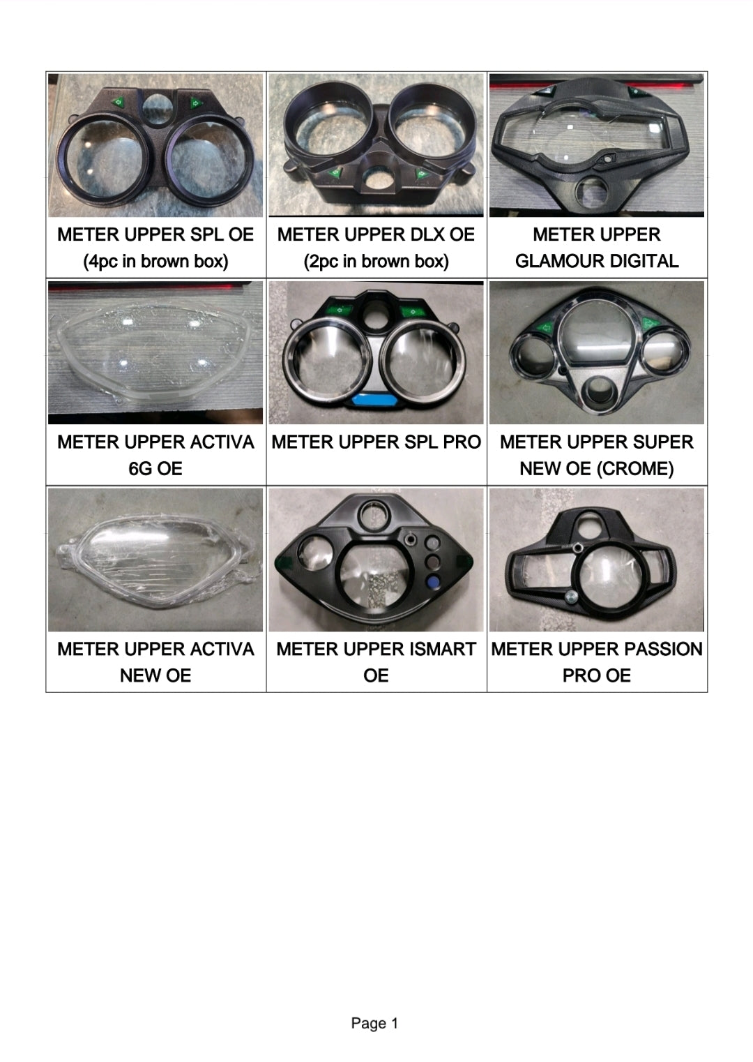 METER UPPER