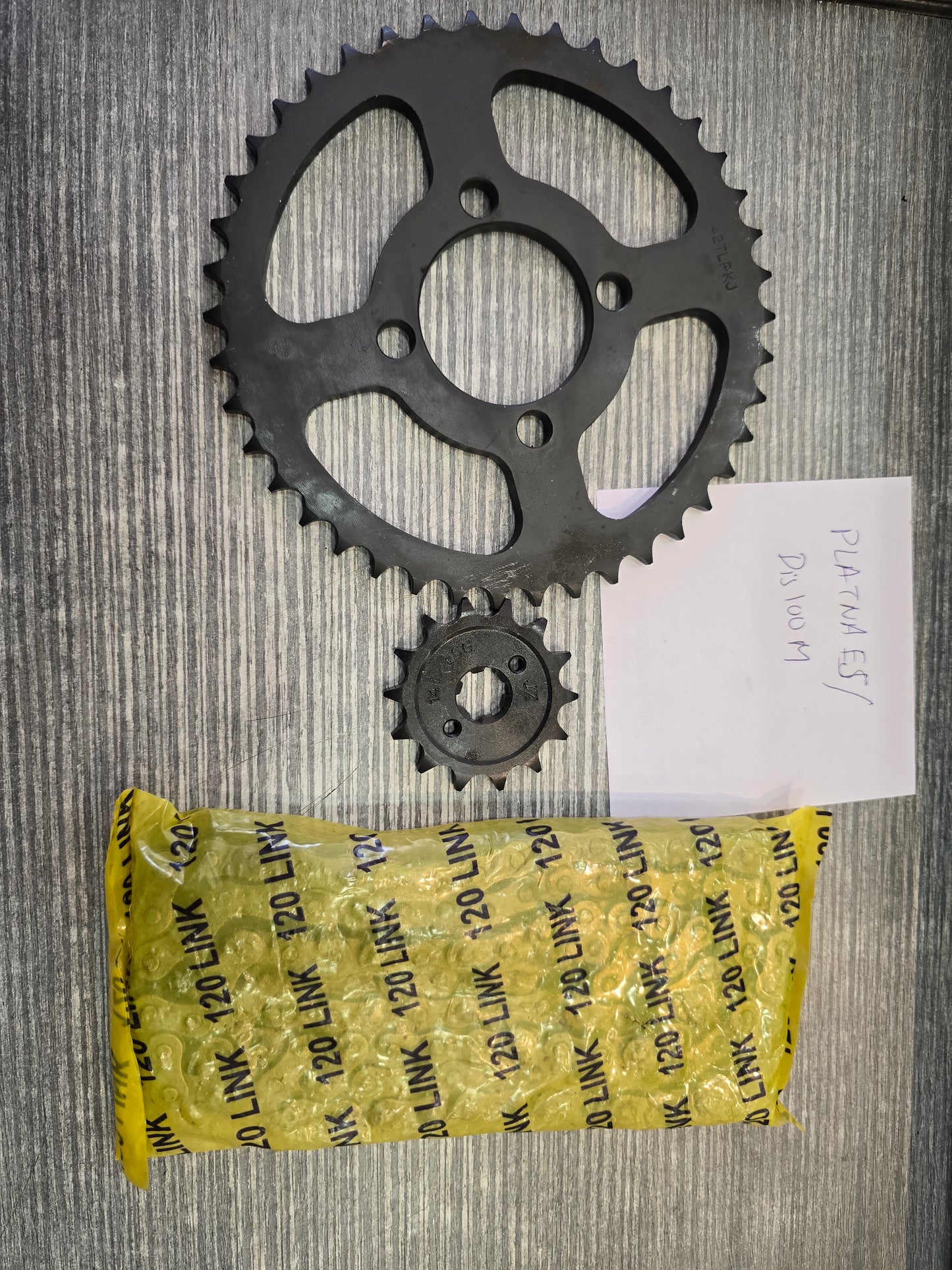 P2A CHAIN KIT PLATINA ES / DISCOVER 100 M